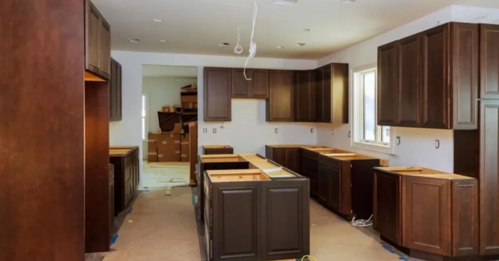 Painting Kitchen Cabinets Before and After